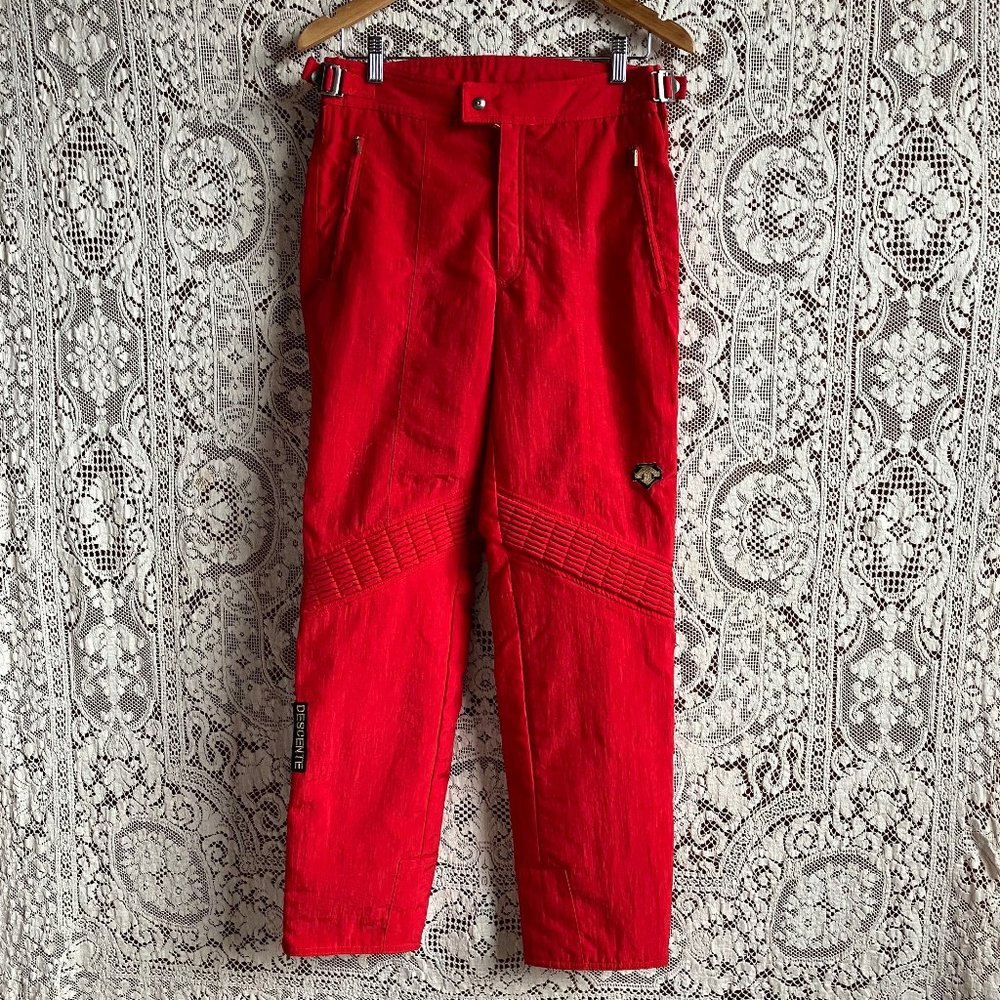 Descente Red Men's Pants
